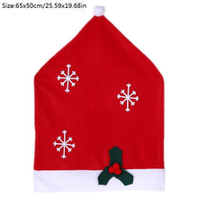 Load image into Gallery viewer, Santa Claus Chair Covers