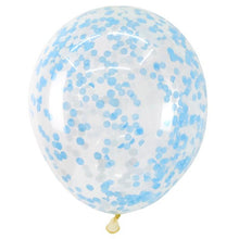 Load image into Gallery viewer, Confetti Transparent Balloons