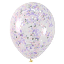 Load image into Gallery viewer, Confetti Transparent Balloons