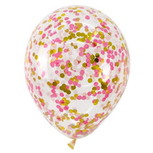 Load image into Gallery viewer, Confetti Transparent Balloons