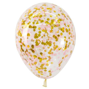 Confetti Transparent Balloons