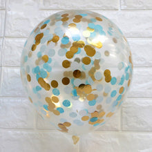 Load image into Gallery viewer, Confetti Transparent Balloons
