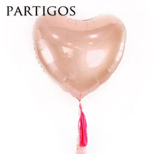 Load image into Gallery viewer, Star Heart Foil Balloons