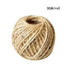 Load image into Gallery viewer, Natural Burlap Ribbon